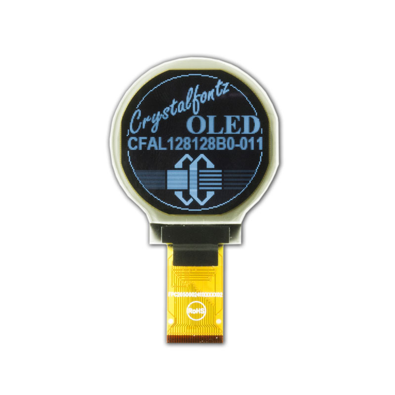 Кольоровий Oled-дисплей круглої форми